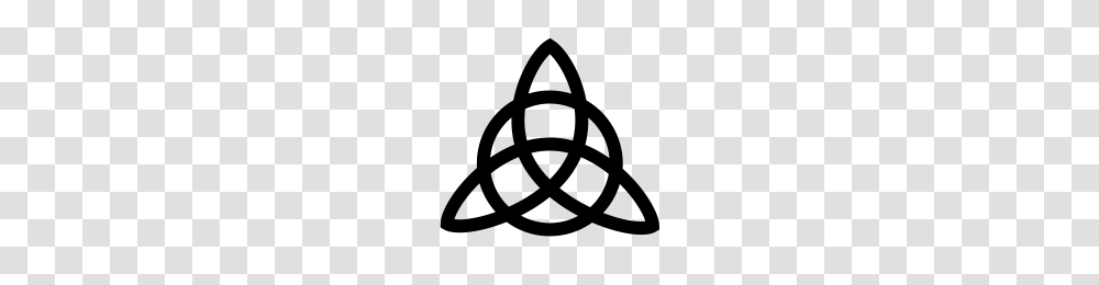 Triquetra Icons Noun Project, Gray, World Of Warcraft Transparent Png