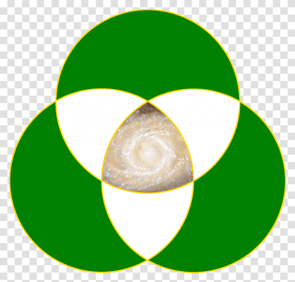 Triquetra In Three Circles, Label Transparent Png