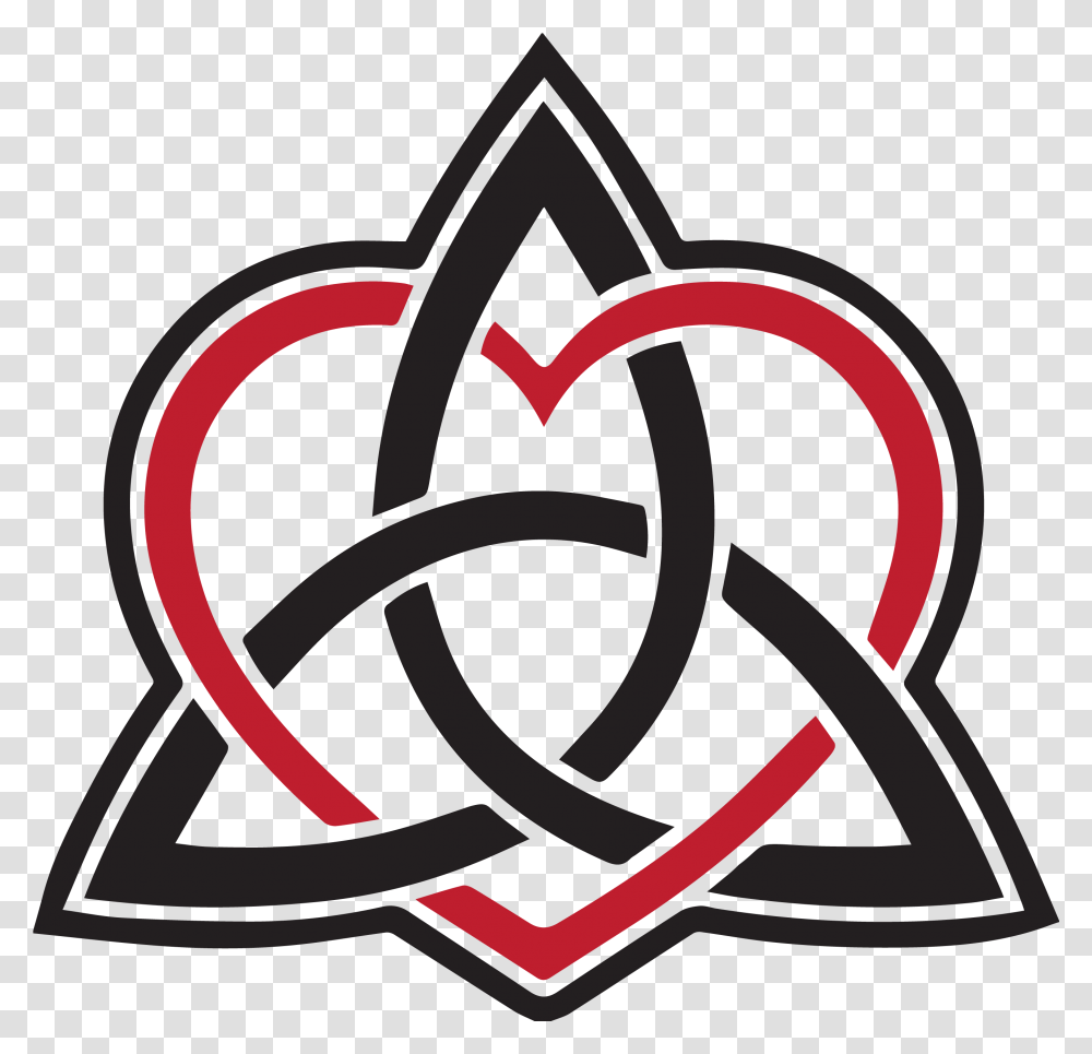 Triquetra Logo Union Symbols During The Civil War, Trademark, Triangle, Knot, Heart Transparent Png