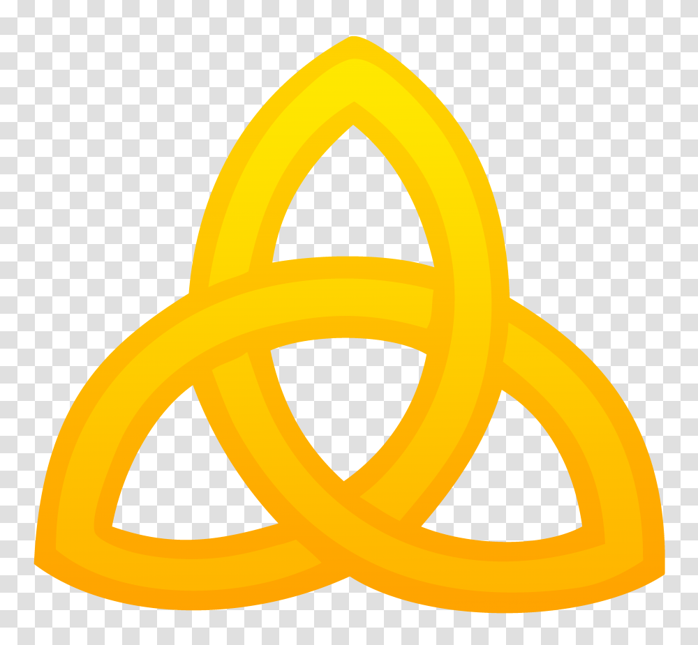 Triquetra Symbol Golden Clip Art, Outdoors, Sun, Sky Transparent Png
