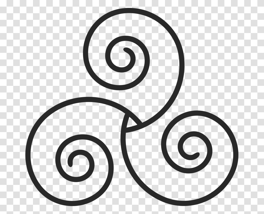 Triskelion Tattoo Celtic Knot Symbol Celts, Spiral, Coil Transparent Png
