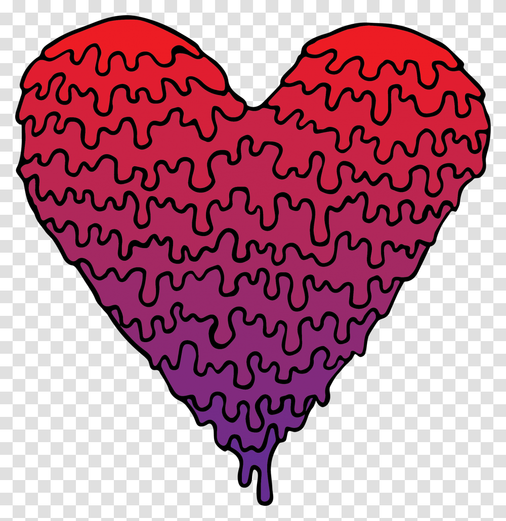 Tristan Racine Messy Heart Dripping Heart Transparent Png