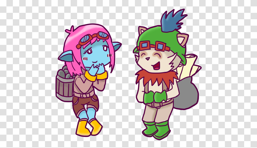 Tristana And Teemo By Prochyprochy Lol Teemo Tristana Love, Costume, Person Transparent Png