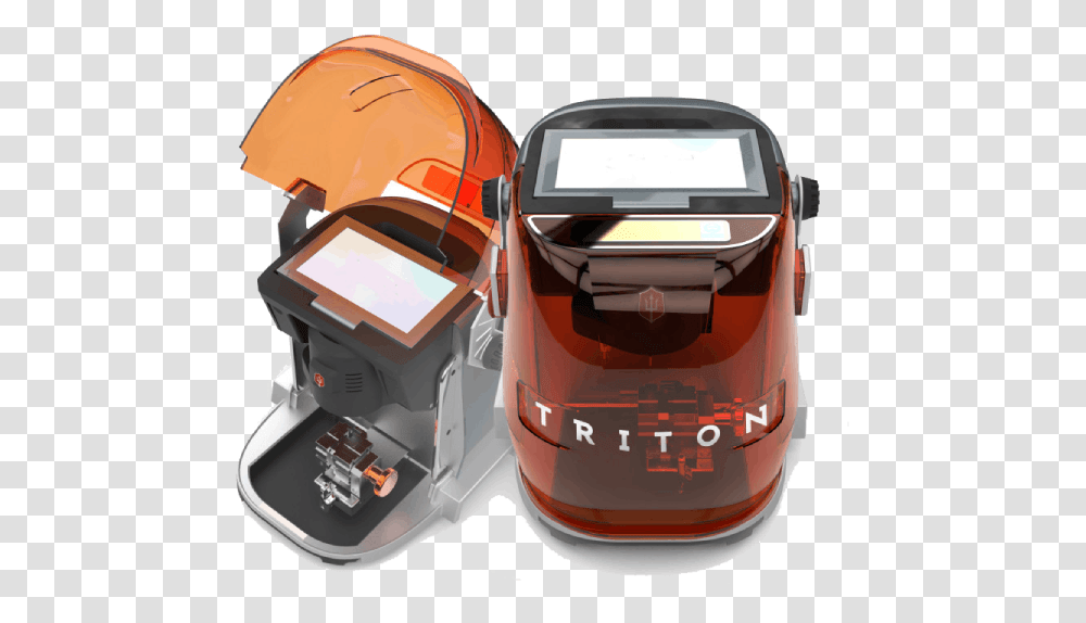 Triton All In One Key Cutting Machine Triton Key Cutting Machine, Helmet, Electronics Transparent Png