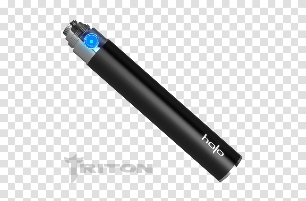 Triton Vape Pen Batteries Pen Battery Halo Cigs, Flashlight, Lamp, Baseball Bat, Team Sport Transparent Png