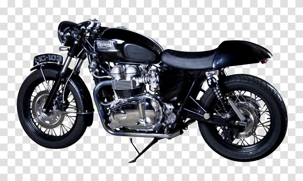 Triumph Hc Motorcycle Bike Image, Wheel, Machine, Vehicle, Transportation Transparent Png