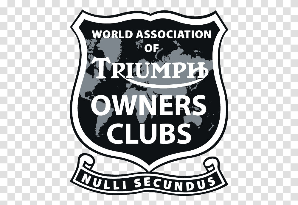 Triumph Owners Motor Cycle Club Download Triumph Owners Motor Cycle Club, Label, Poster, Advertisement Transparent Png