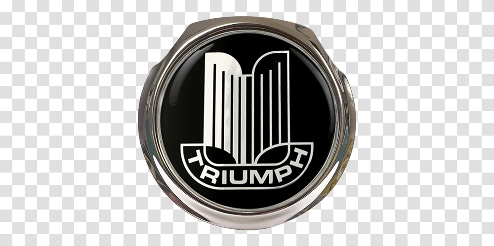 Triumph Standard Grille Logo Car Badge With Fixings Triumph Car Badge, Symbol, Trademark, Leisure Activities, Emblem Transparent Png
