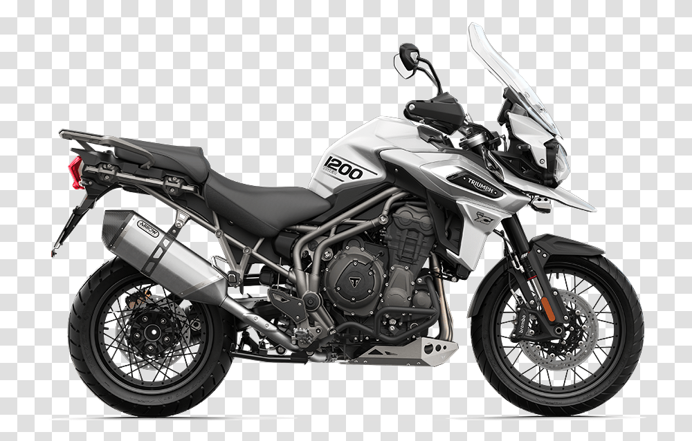 Triumph Tiger 1200 Xca 2018, Motorcycle, Vehicle, Transportation, Machine Transparent Png