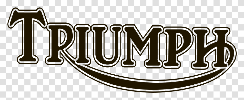 Triumph Triumph Motorcycles Logo, Word, Text, Alphabet, Symbol Transparent Png