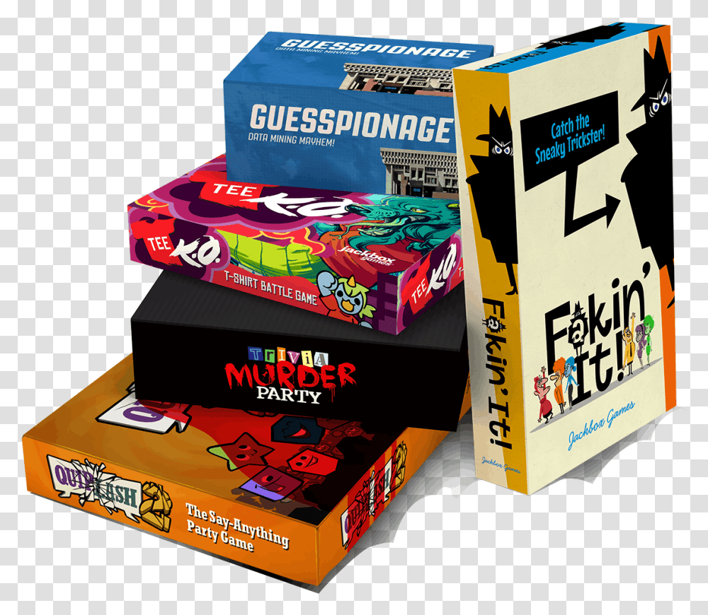 Trivia Games To Play Jackbox Games Party Pack 3, Cardboard, Carton Transparent Png