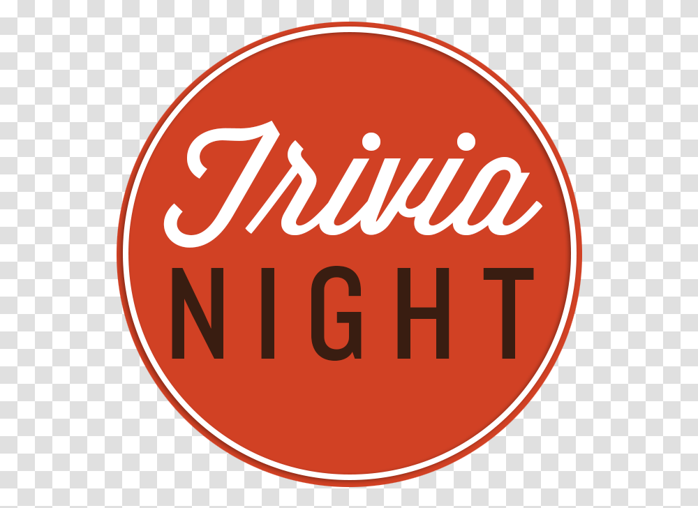 Trivia Night Image Circle, Label, Text, Logo, Symbol Transparent Png