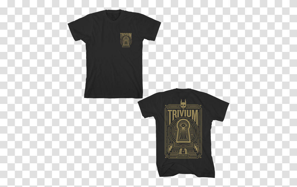 Trivium Keyhole Shirt, Apparel, T-Shirt Transparent Png