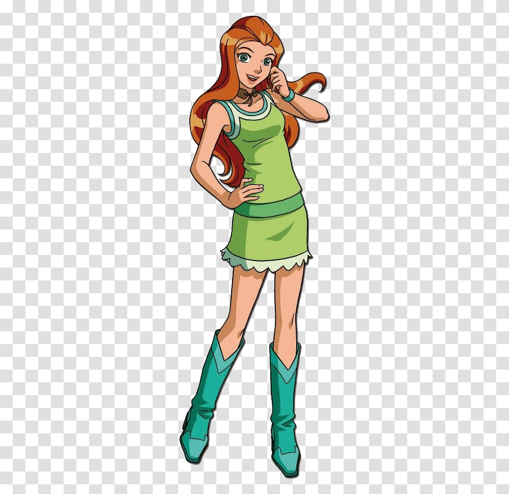 Trixie Totally Spies Sam, Costume, Person, Human, Elf Transparent Png