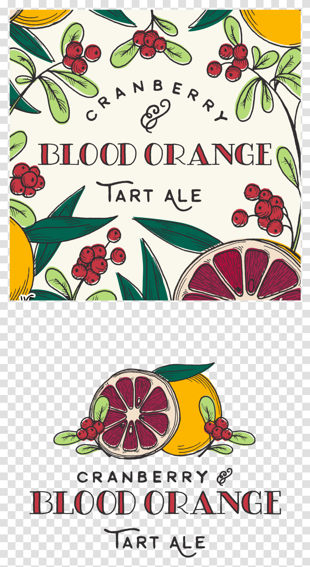 Troegs Blood Orange Tart Ale, Label, Plant, Advertisement Transparent Png