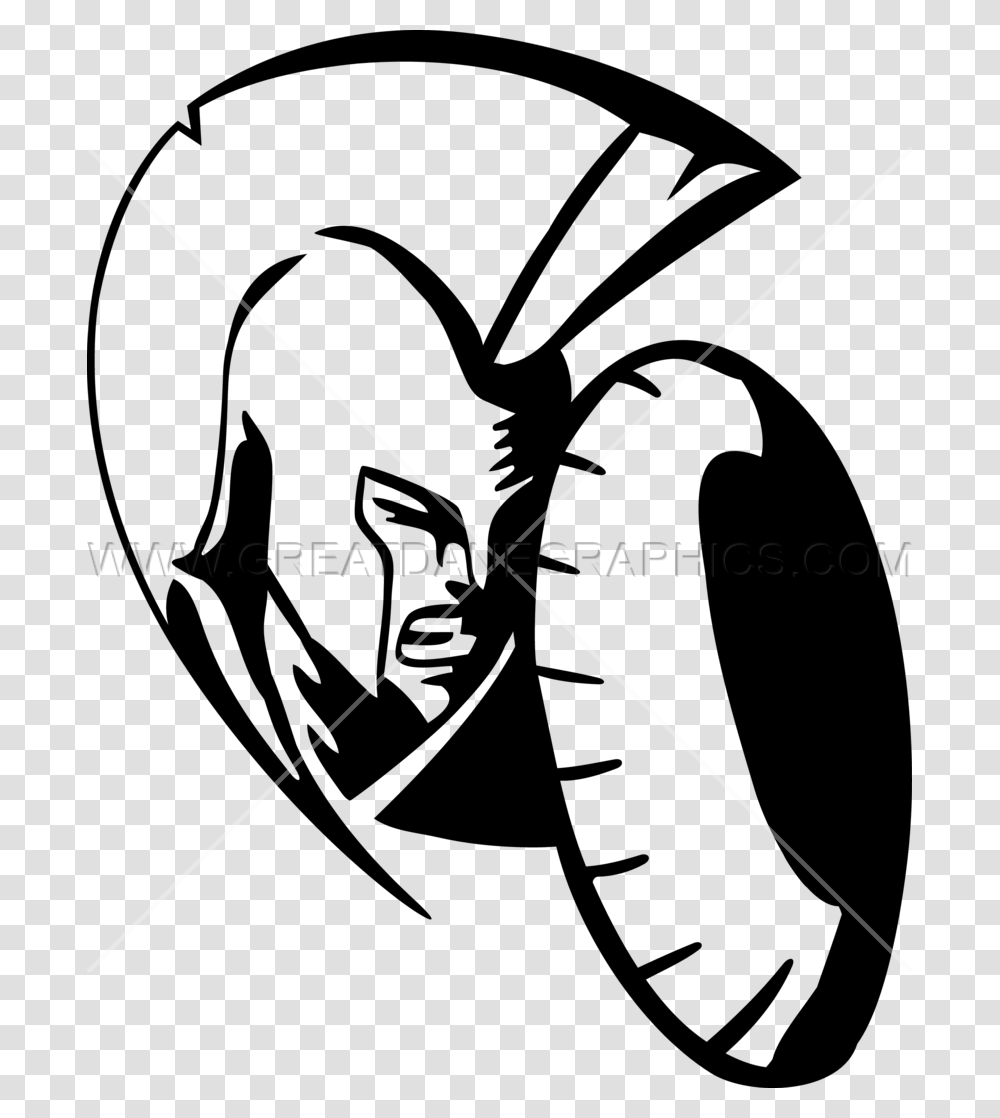 Trojan Clipart Spartan Head Logo Vector, Bow, Plant Transparent Png
