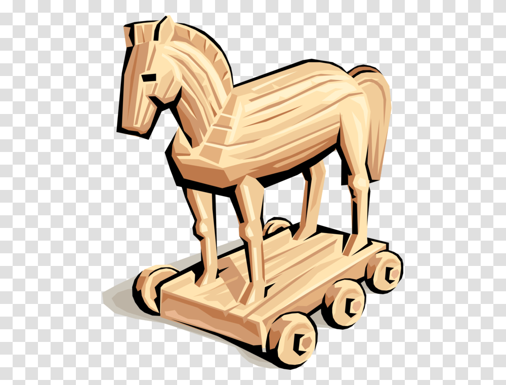 Trojan Horse Cavalo De Troia Vetor, Wood, Mammal, Animal, Plywood Transparent Png