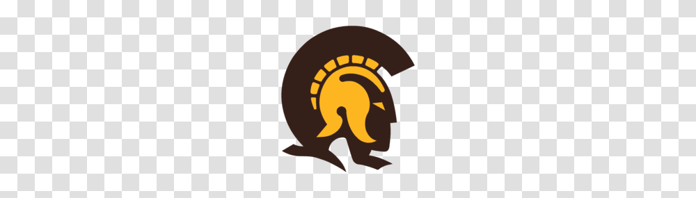 Trojans Yellow Brown Free Images, Logo, Trademark, Animal Transparent Png