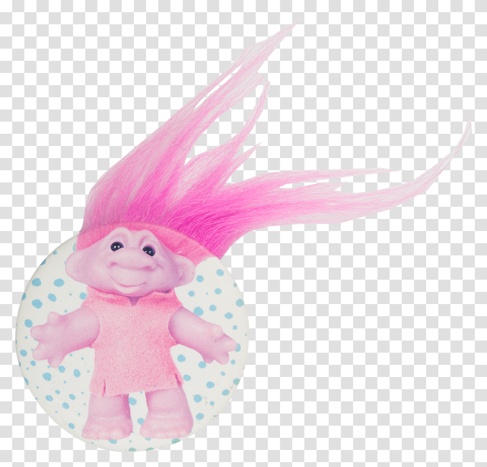 Troll Doll Innovative Button Museum Doll, Toy, Bird, Animal Transparent Png