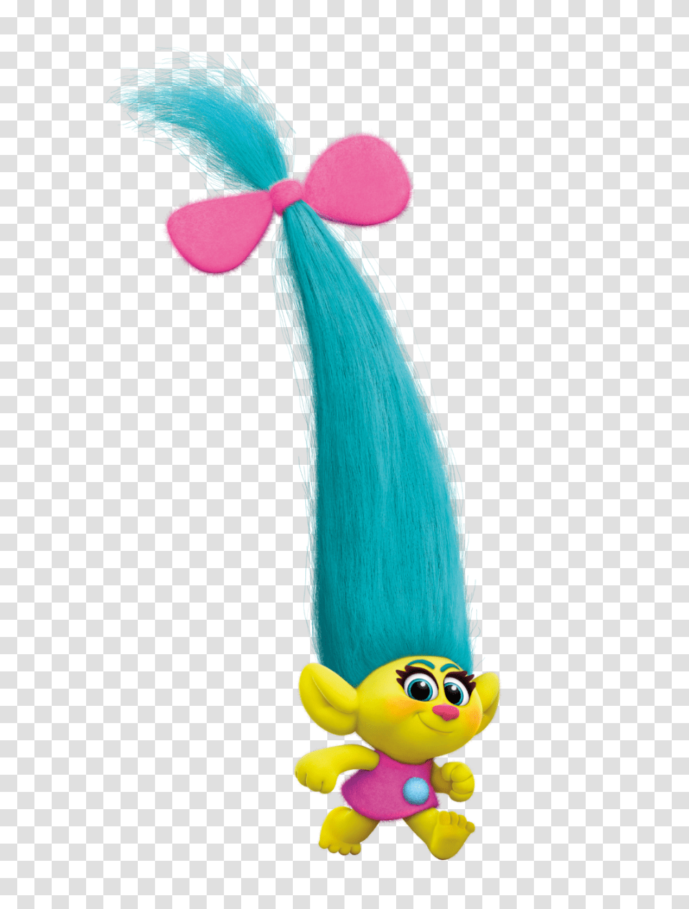 Troll Doll Trolls Cute Blue Hair Ftestickers Toy, Bird, Animal, Flower, Plant Transparent Png