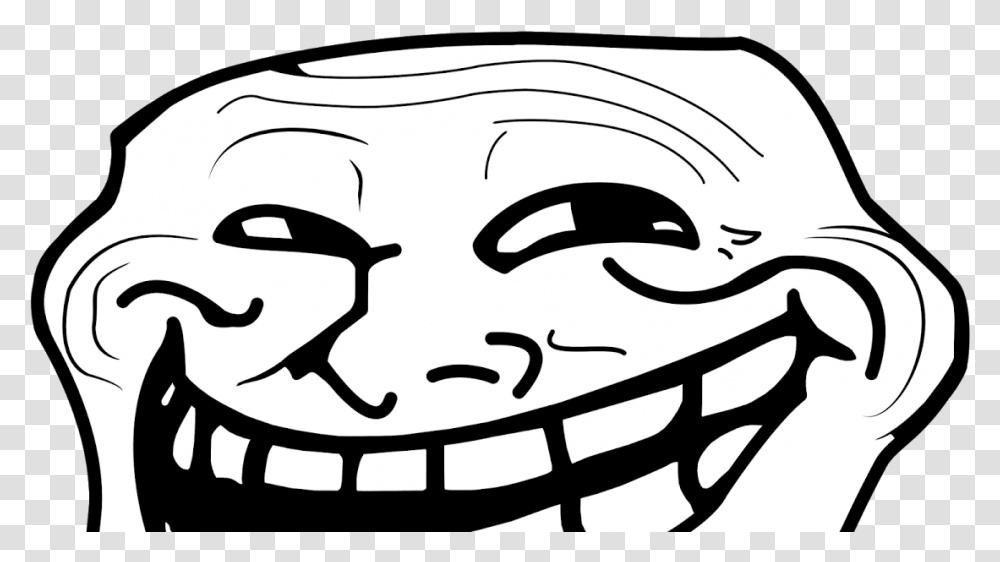 Troll Face, Label, Pillow, Cushion Transparent Png