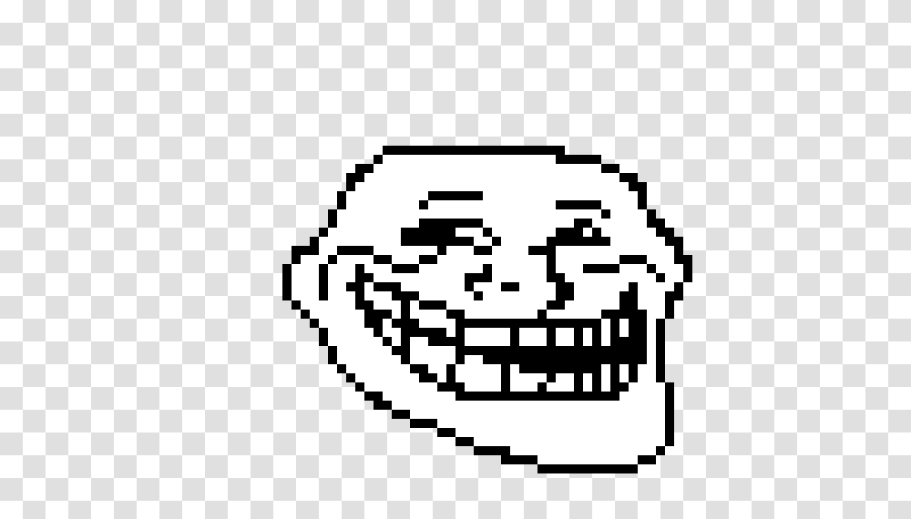 Troll Face Pixel Art Maker, Rug, Plant, Pac Man Transparent Png