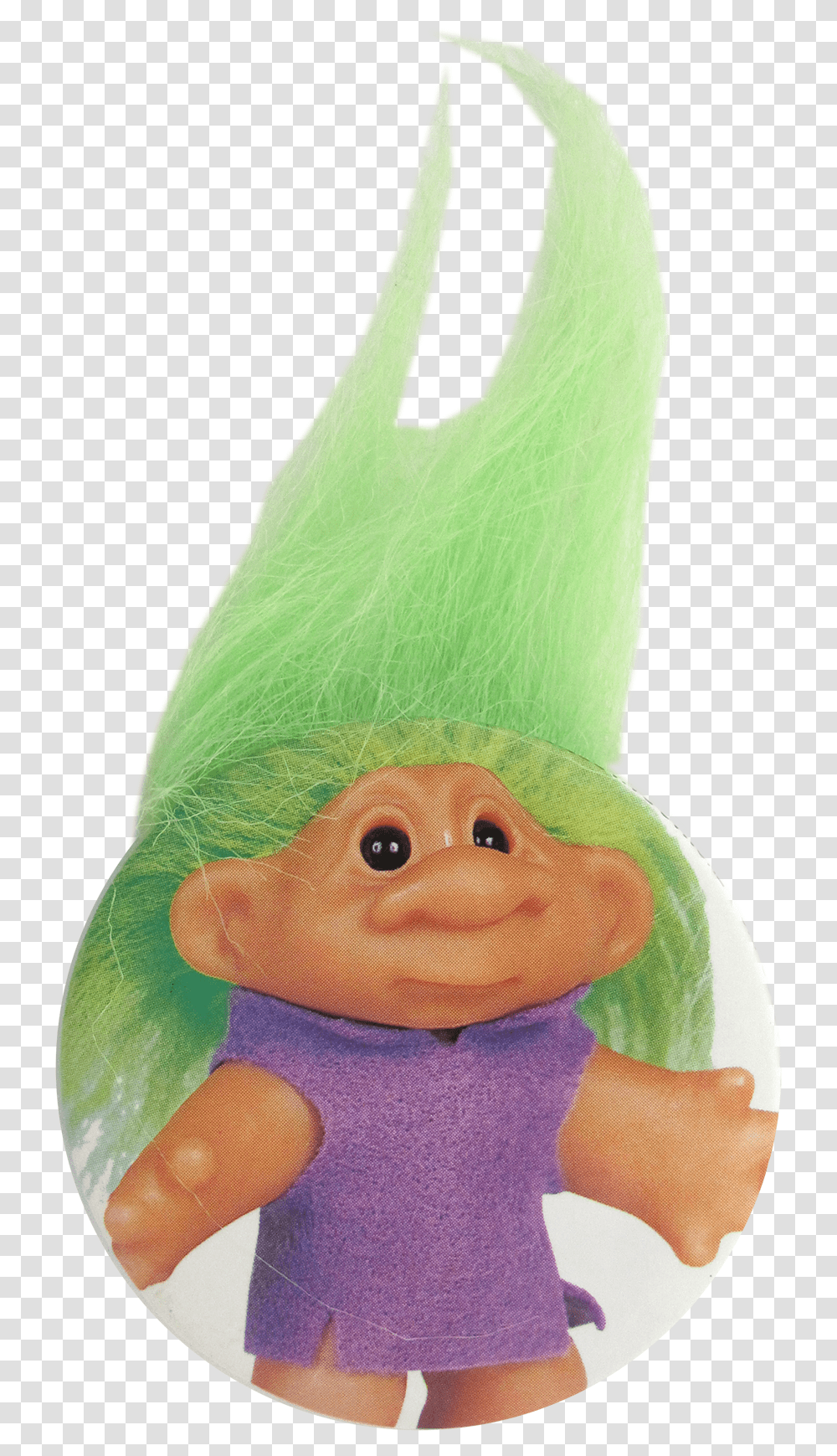 Troll Hair Green Troll, Toy, Doll, Person, Human Transparent Png