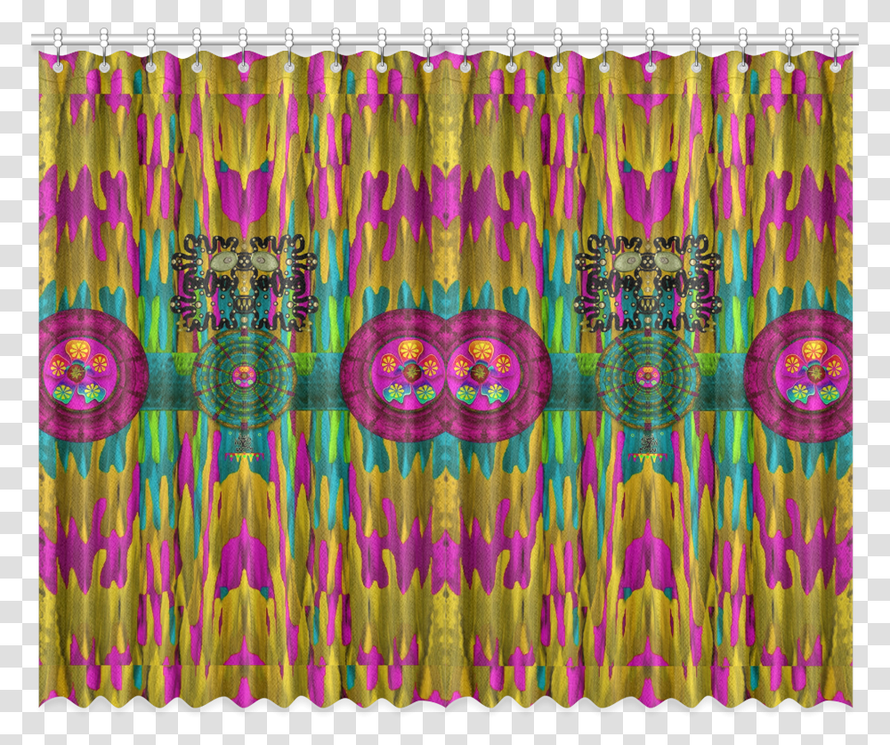 Troll In The Rainbows Looking Good Window Curtain 52 Curtain, Rug, Collage, Poster Transparent Png