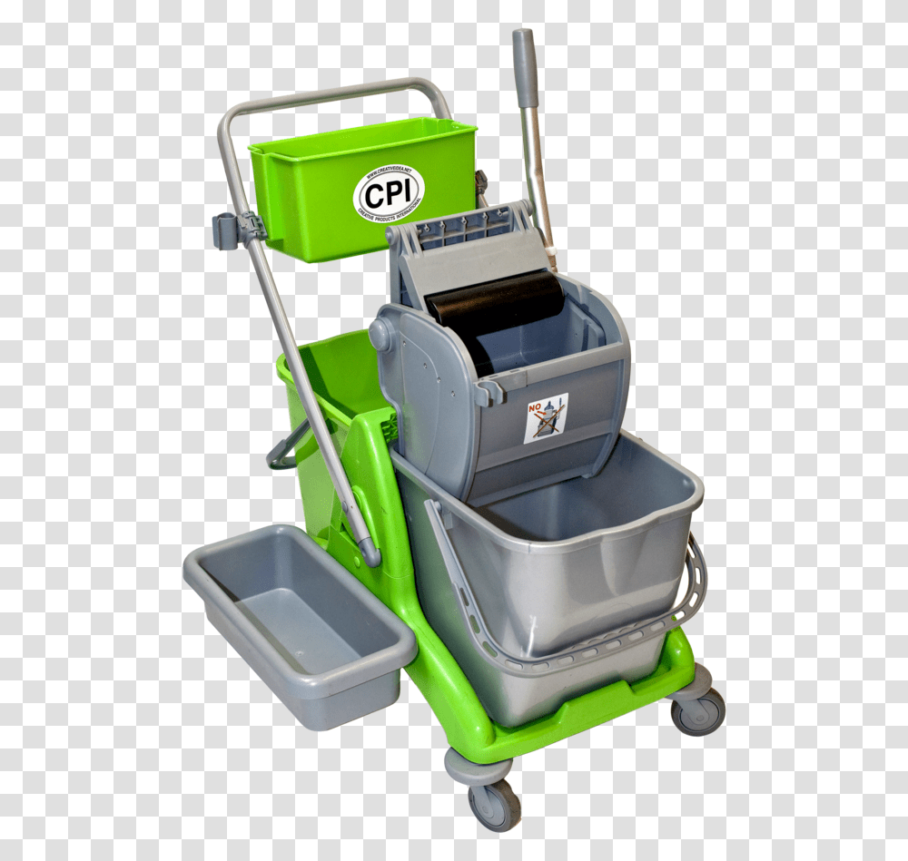 Trolley Commercial Industrial Mop Bucket Bucket, Lawn Mower, Tool, Machine, Vehicle Transparent Png