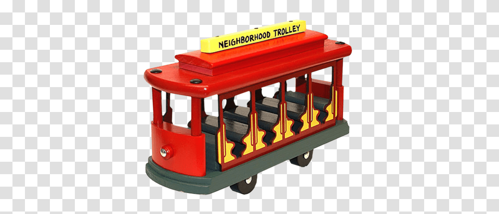 Trolley From Mr Rogers Neighborhood, Cable Car, Vehicle, Transportation, Fire Truck Transparent Png