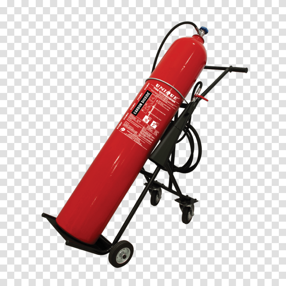 Trolley Type Carbon Dioxide Fire Extinguisher Uniquefire, Appliance, Dynamite, Bomb, Weapon Transparent Png