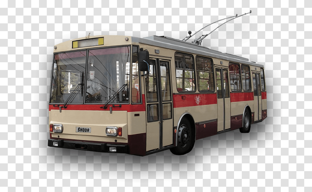 Trolleybus, Transport, Vehicle, Transportation, Person Transparent Png