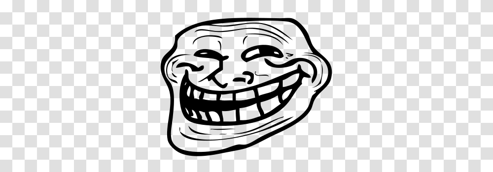 Trollface, Gray, World Of Warcraft Transparent Png