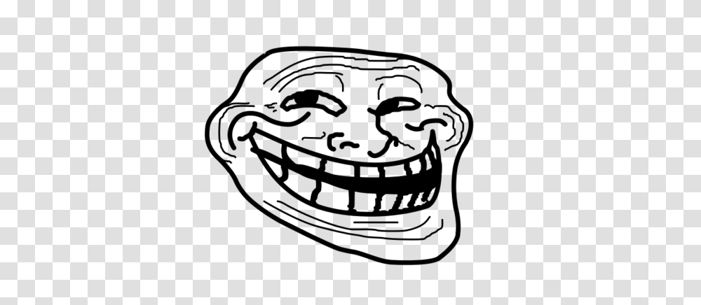 Trollface, Gray, World Of Warcraft Transparent Png