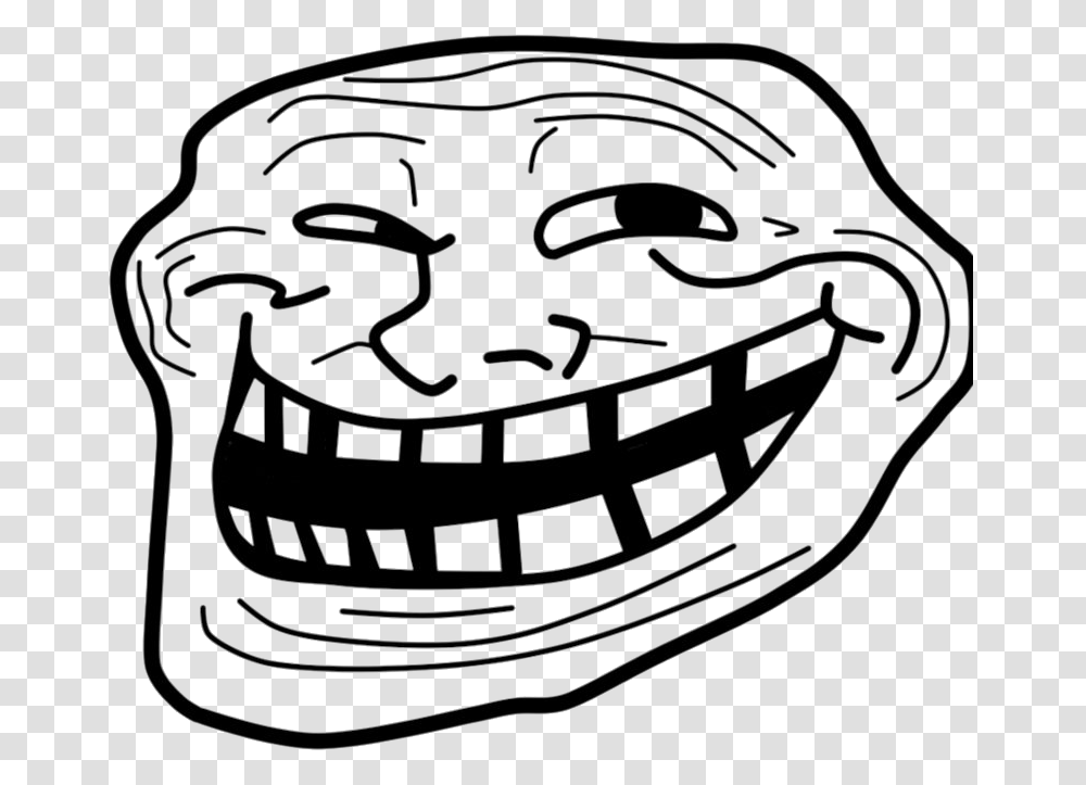 Trollface Man Image Troll Face, Grenade, Bomb, Weapon, Weaponry Transparent Png