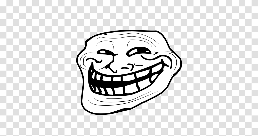 Trollface, Pillow, Cushion, Stencil, Doodle Transparent Png