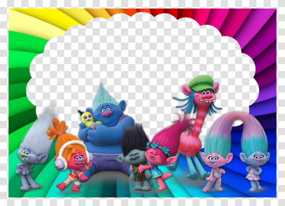 Trolls Background, Toy, Doll Transparent Png