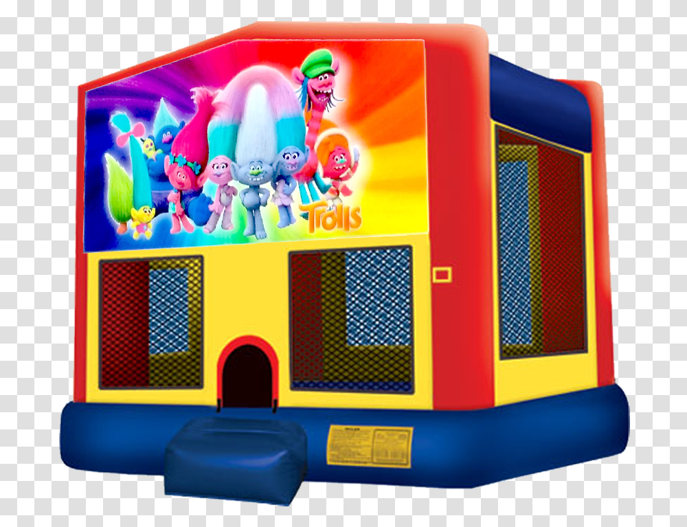 Trolls Bouncer Harry Potter Bounce House, Inflatable, Play Area, Playground, Indoor Play Area Transparent Png
