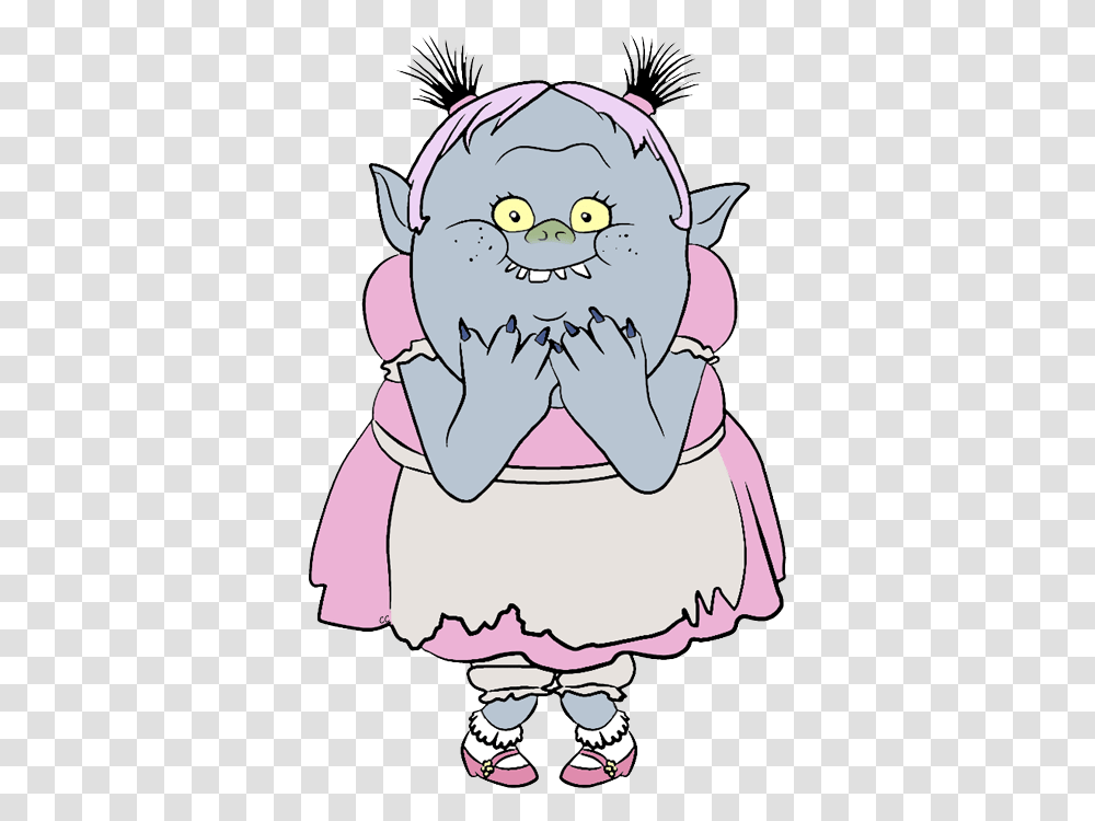 Trolls Bridget Coloring Pages, Drawing, Face, Female Transparent Png