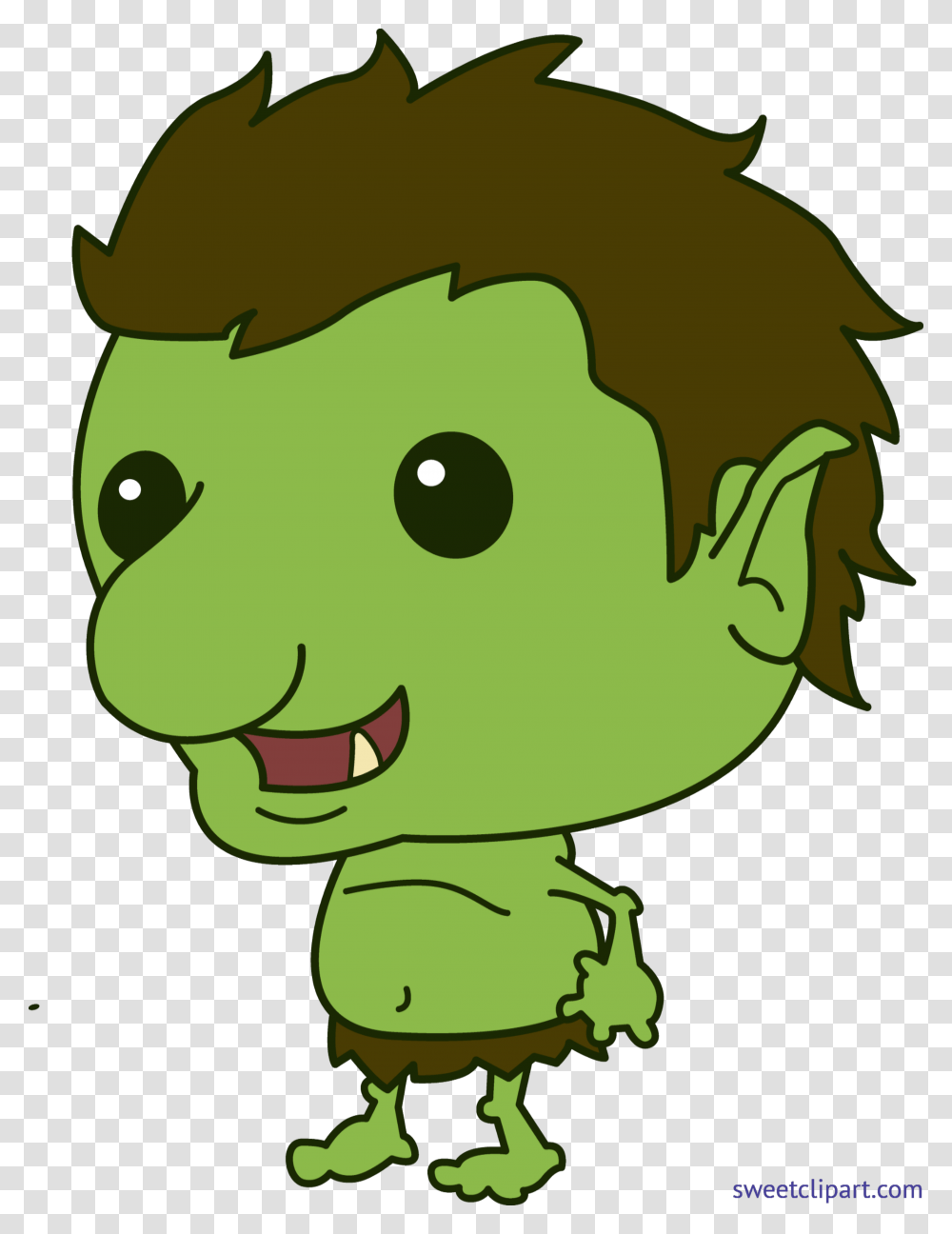Trolls Cute Troll Clipart, Green, Plant, Alien Transparent Png