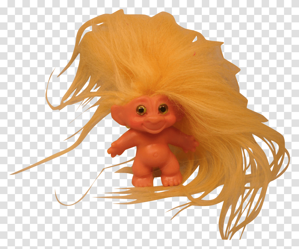 Trolls Hair Troll Doll Long Hair, Toy Transparent Png