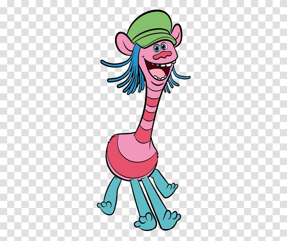 Trolls Movie, Animal, Flamingo, Bird Transparent Png