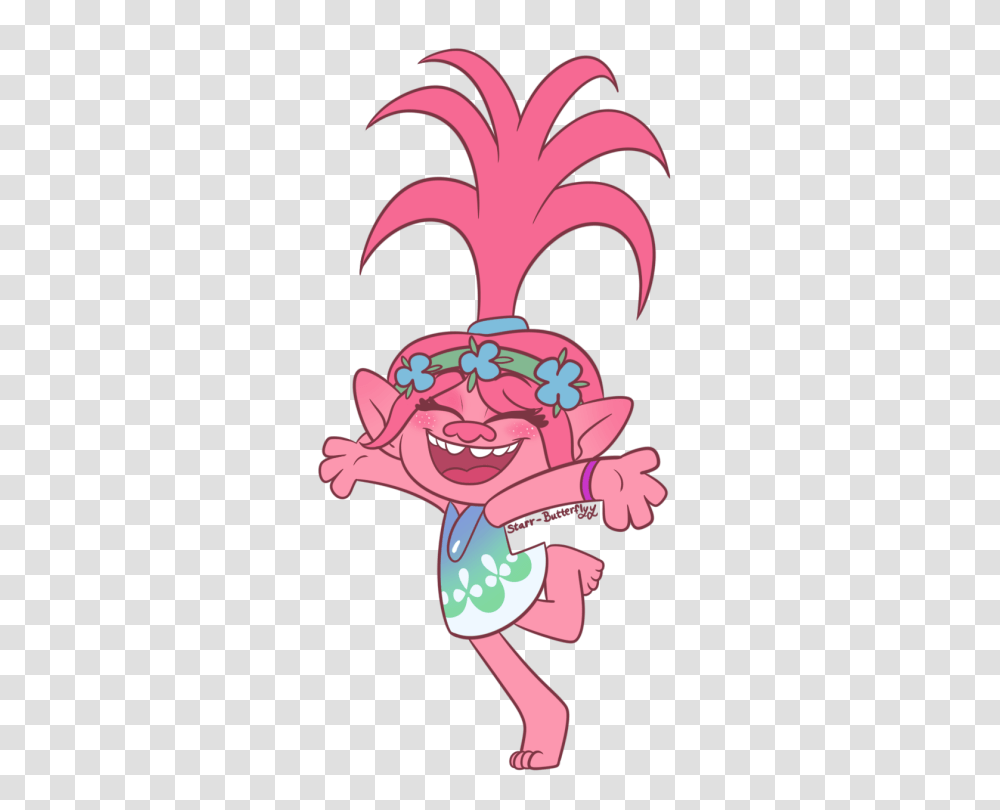 Trolls Princess, Face, Smile, Performer Transparent Png