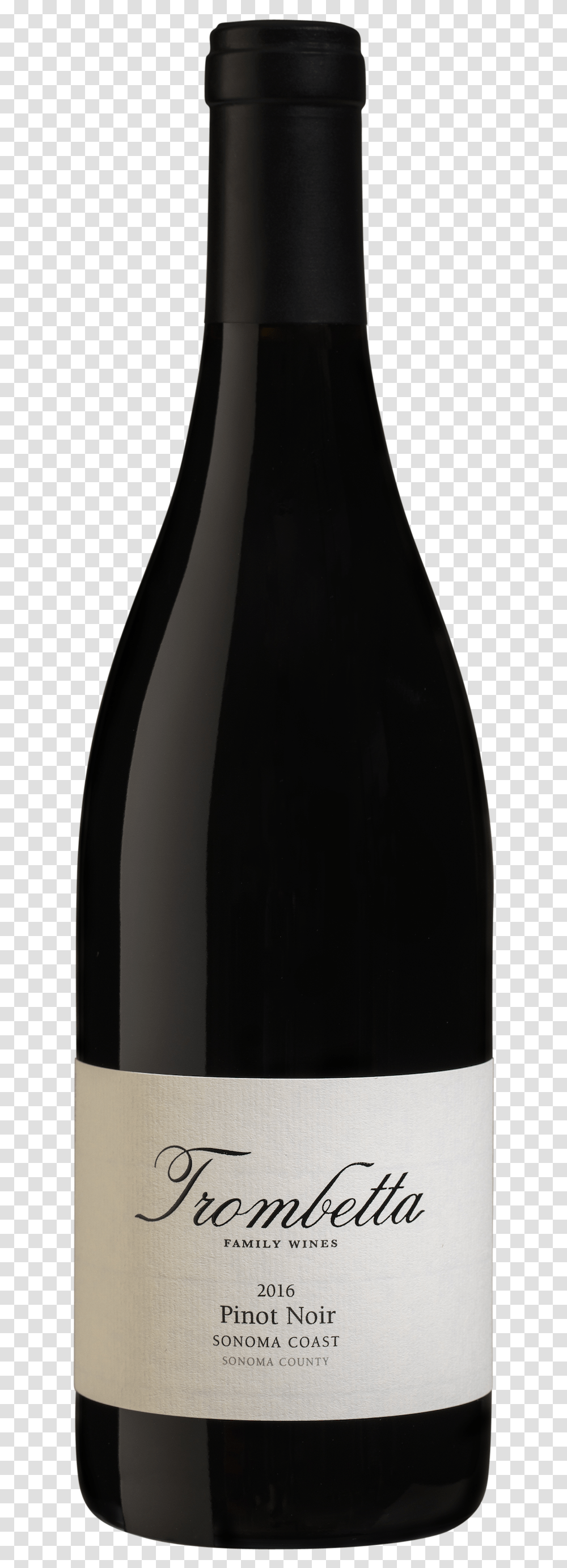 Trombetta Family Wines 2016 Sonoma Coast Pinot Noir La Crema Pinot Noir 2016, Alcohol, Beverage, Drink, Bottle Transparent Png