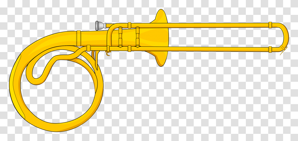 Trombon Trombone, Gun, Weapon, Weaponry, Musical Instrument Transparent Png