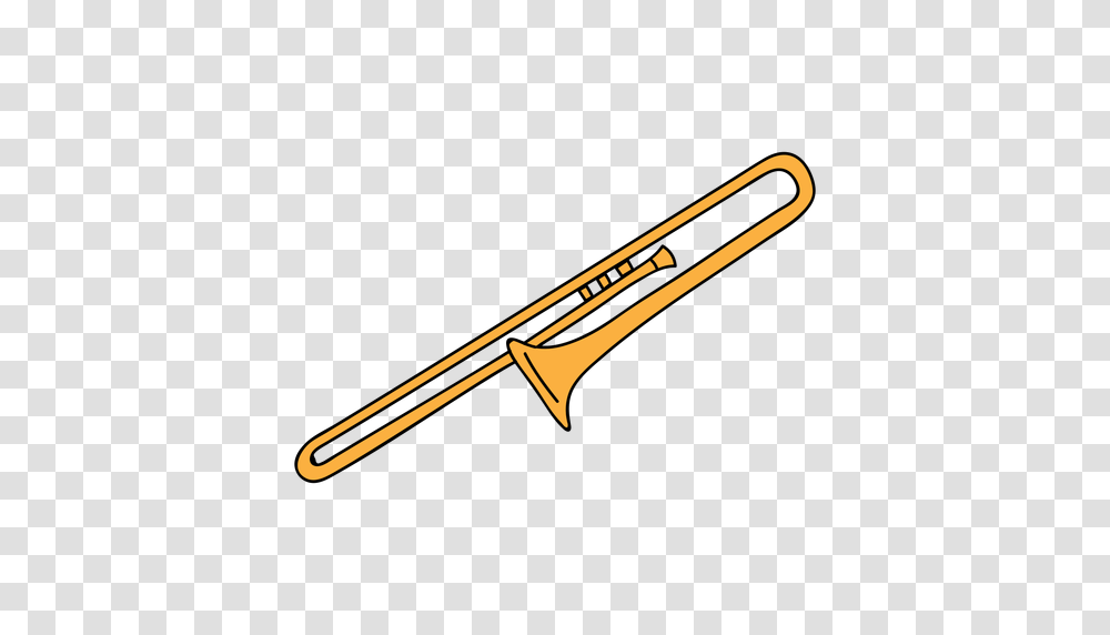Trombone Clipart Free Trombone Doodle, Brass Section, Musical Instrument, Horn, Bugle Transparent Png