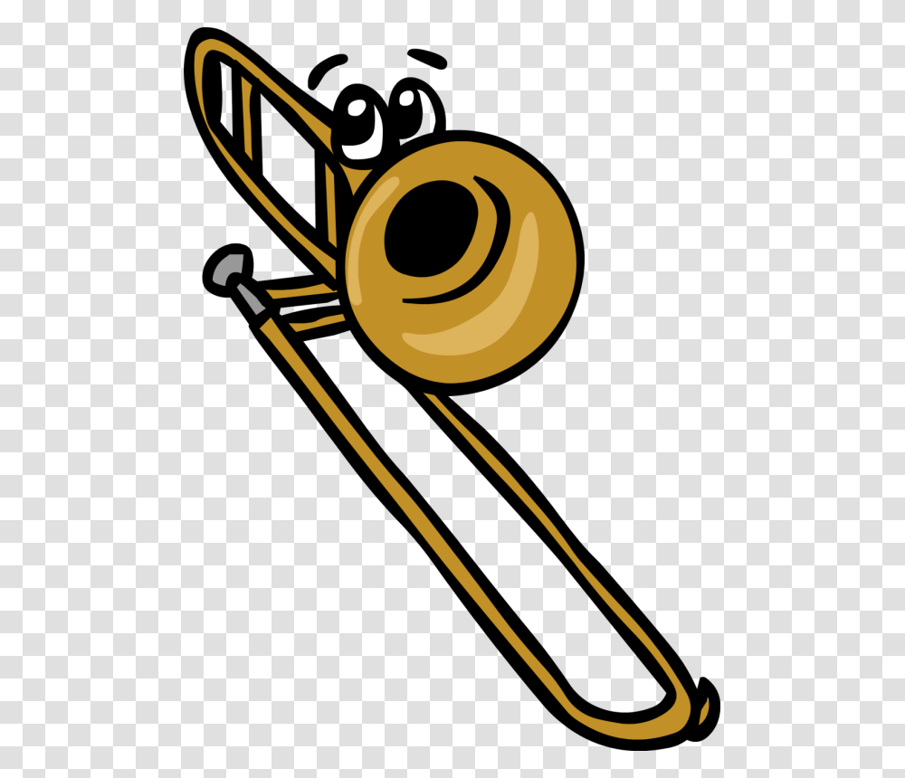 Trombone Clipart Trombone Clipart, Brass Section, Musical Instrument, Horn Transparent Png