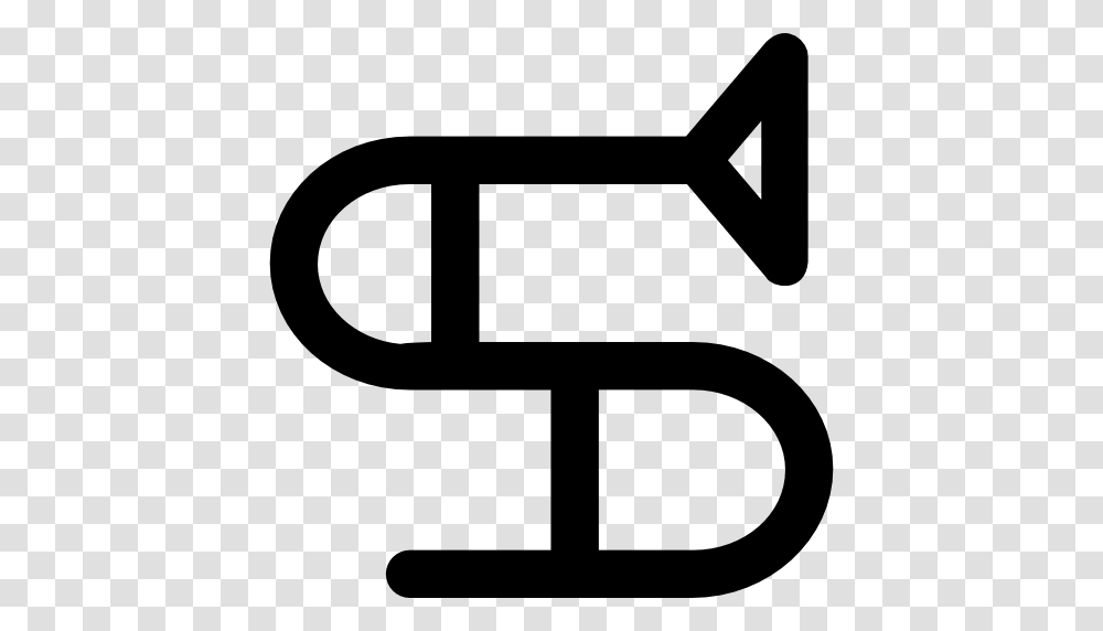 Trombone Icon, Alphabet, Number Transparent Png