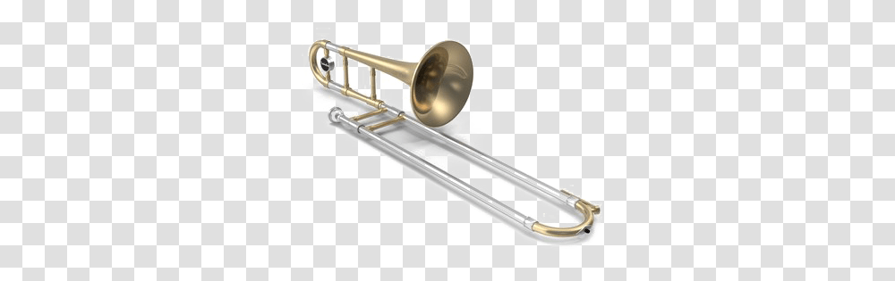 Trombone Image With Background Trombone Background, Brass Section, Musical Instrument, Sword, Blade Transparent Png