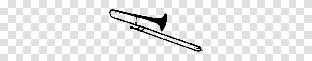Trombone Silhouette Clip Art Pride Trombone Art, Brass Section, Musical Instrument, Sword, Blade Transparent Png